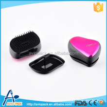 Professional aviopack colorful 8.5cm mini plastic PP hair brush